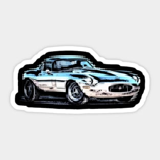 Jaguar Eagle E-Type Sticker